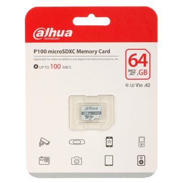 KARTA PAMIĘCI microSD 64 GB UHS-I SDXC V30 A2 DAHUA TF-P100/64GB